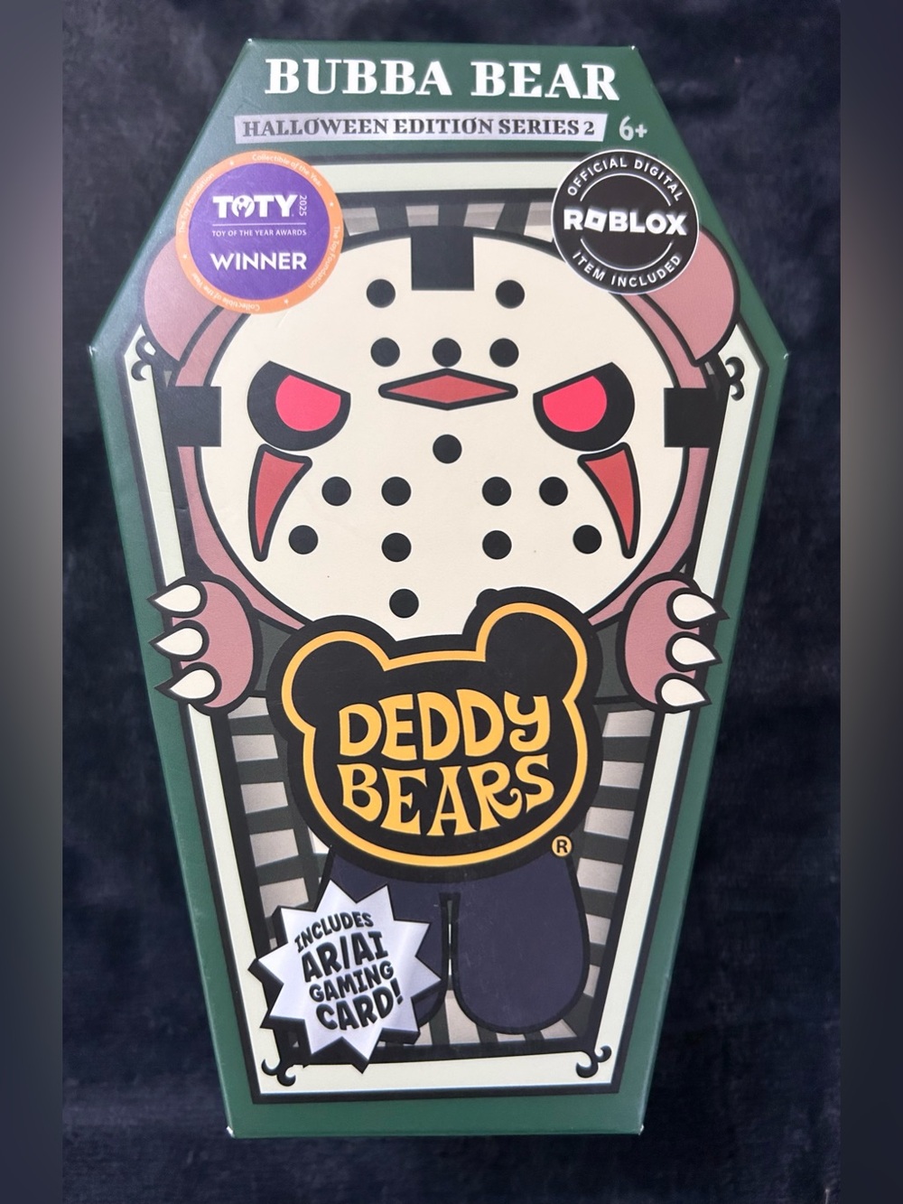 Deddy Bears Halloween Coffin Series 2 Bubba Bear 6-Inch Mini Plush
